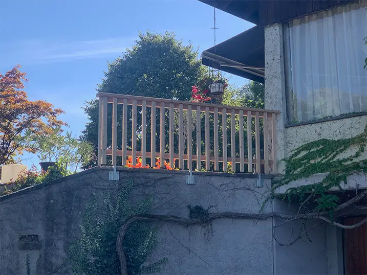 Barriere de balcon en Suisse romande